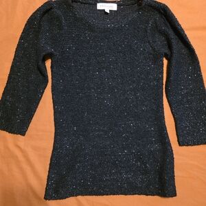Philosophy Women's Dark Knit Sequin Sweater
